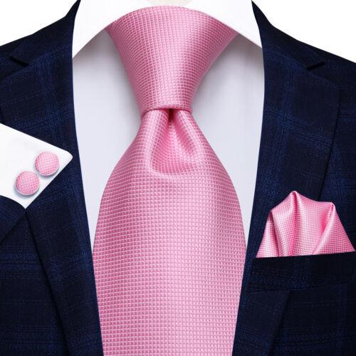 Hi-Tie Мужской шелковый галстук в клетку с бриллиантами, атласные однотонные фиолетовые свадебные комплекты для выпускного вечера