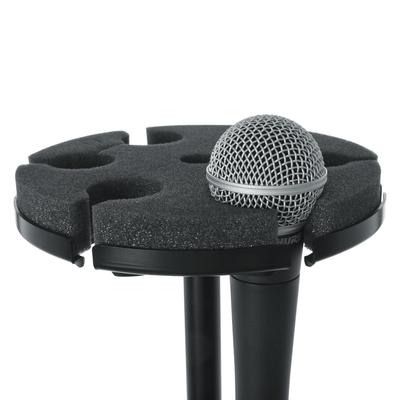 GATOR Frameworks Подставка-лоток для микрофонов до 6 микрофонов GFW-MIC-6TRAY (для микрофонов) [ ]