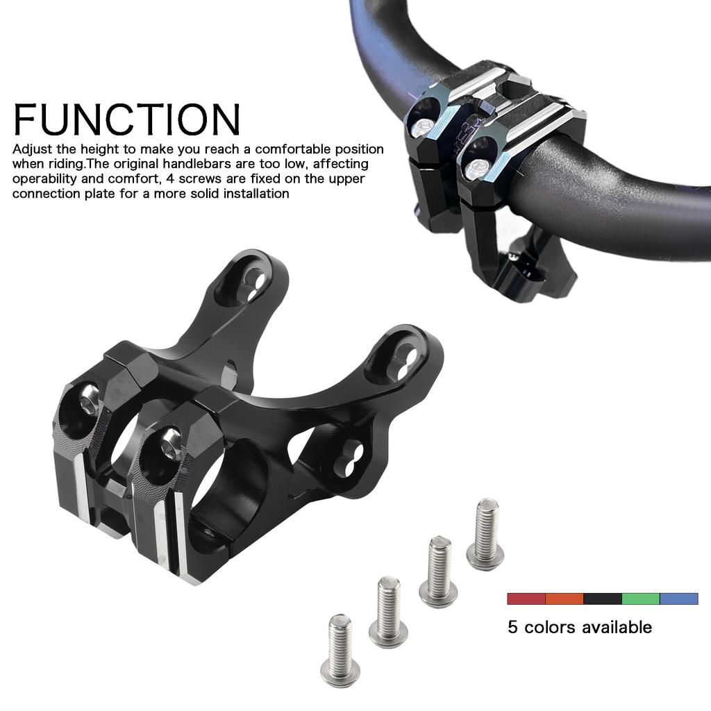 Подъемник Руля Мотоцикла Передний Кронштейн Руля CNC Алюминий Для Surron Light Bee X Модифицированные Детали Питбайк Грязевой Байк Мотокросс Аксессуары