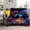 Terror Blanket Horror Movies Character Soft Plush Throw Blanket Lightweight Flannel Blankets for Couch Bed All Season Warm