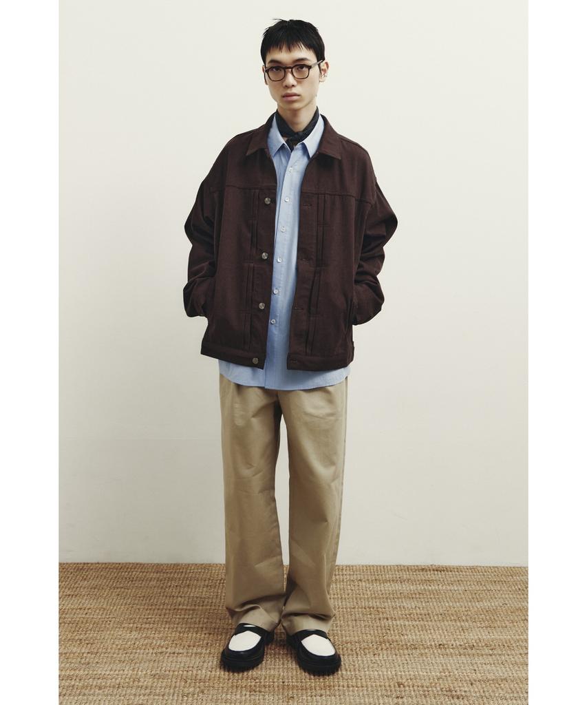 Youth Denim Jacket - Brown