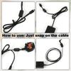 1/30Pcs Noise Filter Magnetic Clip Noise Suppressor Filter Ring Cable Clamp for Suppressor Powerline Power Cord Magnetic Ring
