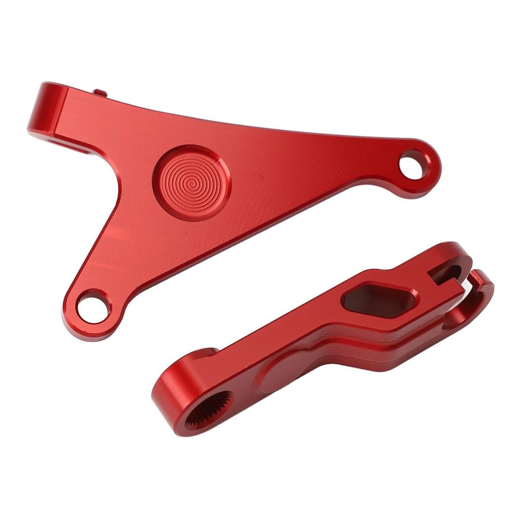 Clutch Arm Extension Lever Bracket for MT-07 2018-2022 Aluminum Alloy Clutch Arm Lever Bracket for Tenere 700 XTZ700 2019-2024 (Red)