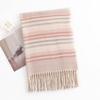 Small Fresh and Sweet Scarf Female Elegance Temperament Imitation Cashmere Scarf Simple Fashion Scarf Shawl