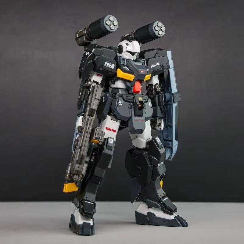 Новый Hg 1/144 Zhanmo G-Line Черный Стандартный Броня Rx-81-й Модель для Сборки Экшн-Фигурка Робот для Коллекционеров Пластиковая Игрушка