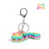Ovly 3D-печатный милый кавайный брелок для ключей Lucky Kawaii Cat, подвижный брелок для сумки автомобиля, подарочный аксессуар, модель, фигурки, игрушки, подарок для детей, игрушки для снятия стресса