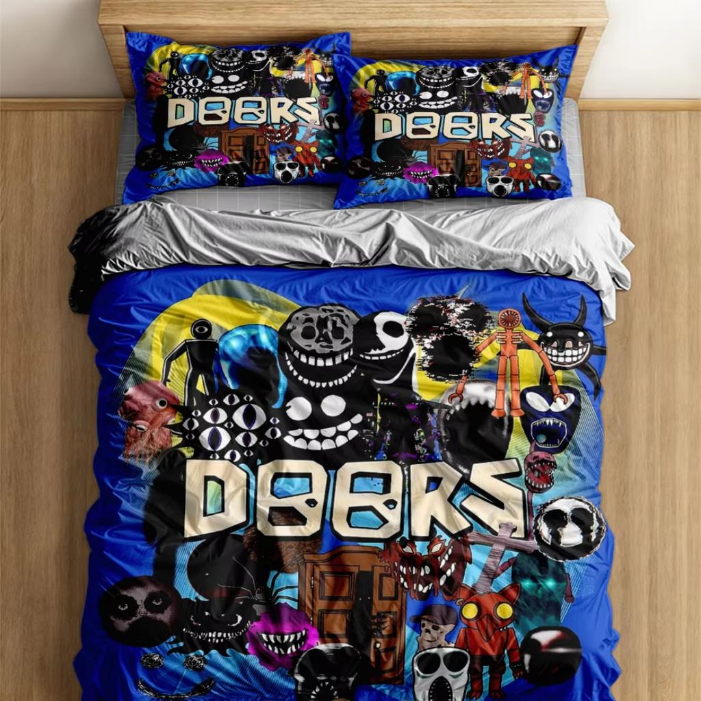 Мои Двери Пододеяльник Односпальный Двуспальный Кинг Размер США Твин Фулл Квин Комплект Постельного Белья