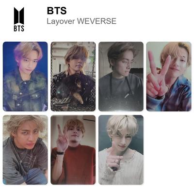 Фотокарточка WEVERSE Official с пересадкой