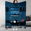 Певец Ed S-Sheeran Плед Дизайн Легкий Для Общежитий, Сна, Гостиной, Офиса, Дивана, Всесезонный