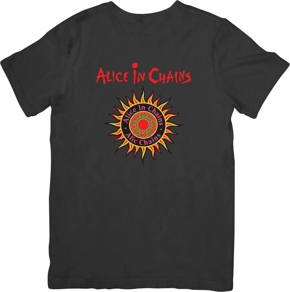 Alice in chains Vintage Retro Fit for Unisex women Quality Cotton TShirts