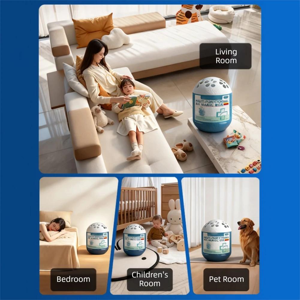 Очиститель воздуха для помещений Удаление пыли Магическая коробка Пылесборник Домашний очиститель Очиститель воздуха Бытовая техника Оптовая продажа Домашний подарок