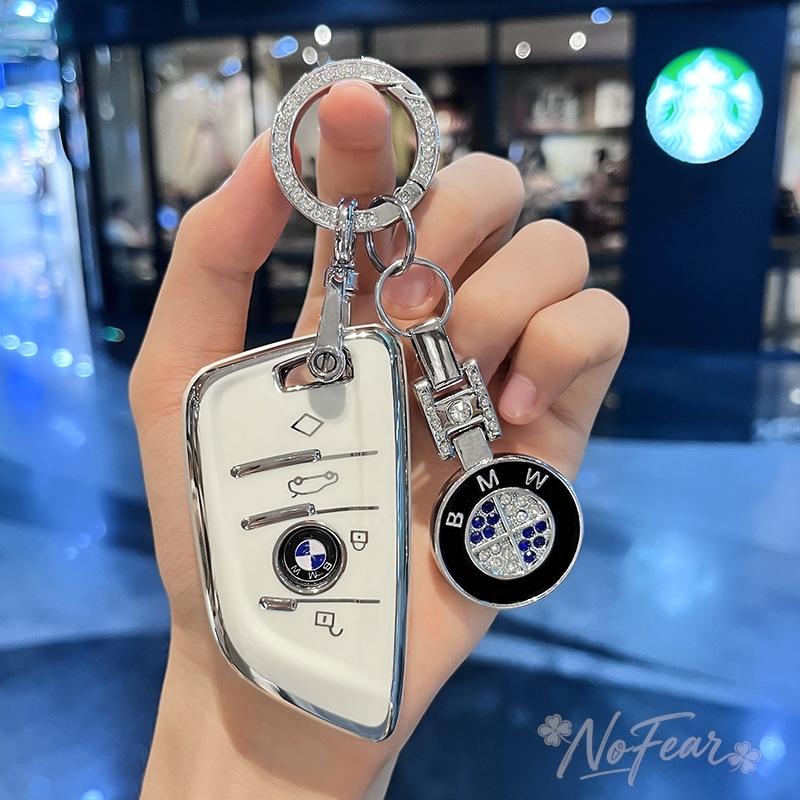 Car Key Case Cover Shell Protector For BMW 1 3 5 7 Series X1 X3 X5 X6 F34 F10 F11 F20 F25 G30 M2 M3 M4 F15 F16 G01 Car stickers
