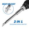500 Вт 2-в-1 портативный беспроводной электрический паяльник многофункциональный бытовой электросварочный аппарат