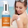Солнцезащитный лосьон SPF 50 — длительное удержание влаги, защита от солнца на весь день, быстросохнущий, защита от солнца для женщин и мужчин, 80 мл