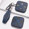 Anti Slip Car Key Protector for Zeekr Zeekr 001 Zeekr 009 Zeekr X Zeekr 007 with Keychain Honeycomb Texture Wear Resistant Car Remote Key Sleeve