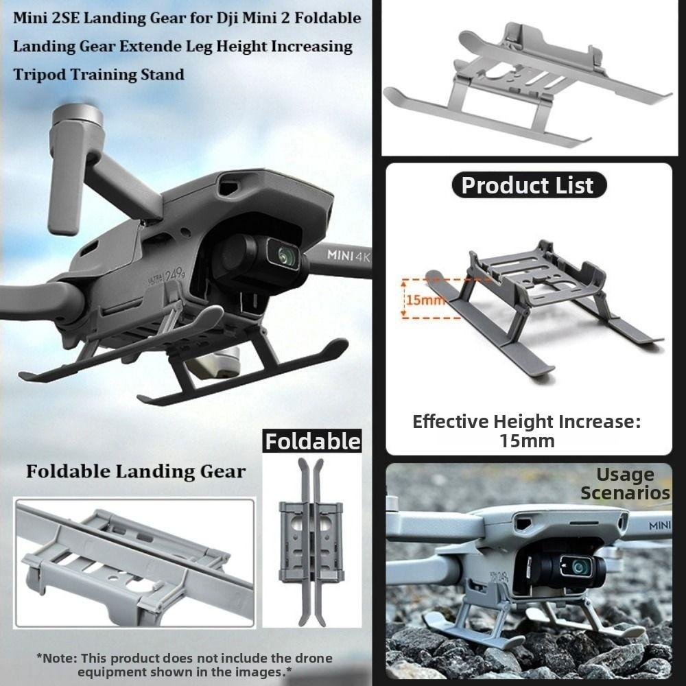 Mini Foldable Landing Gear 127*75mm Tripod Training Stand for Dji Mini 2/For Dji Mini 4K/Mini Se