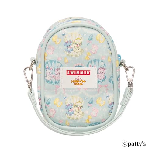 Yoshitoku Retro Plush Collection Mini Creamy Cat Swimmer Outfit & Pouch Set (Blue) Size: Approx. W9 x D8 x 12cm 180620