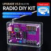 HU-017A/HU-017B RDA5807S Многофункциональный радиокомплект 87-108 МГц FM-тюнер Модуль радиоприемника Светодиодный цифровой дисплей с регулировкой громкости