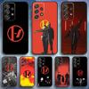 Чехол для телефона T-Twenty one pilots для Samsung S25, S24, S21, S22, S23, S30, Ultra, S20, Plus, Fe, Lite, Note, 10, 9, 5G Черный