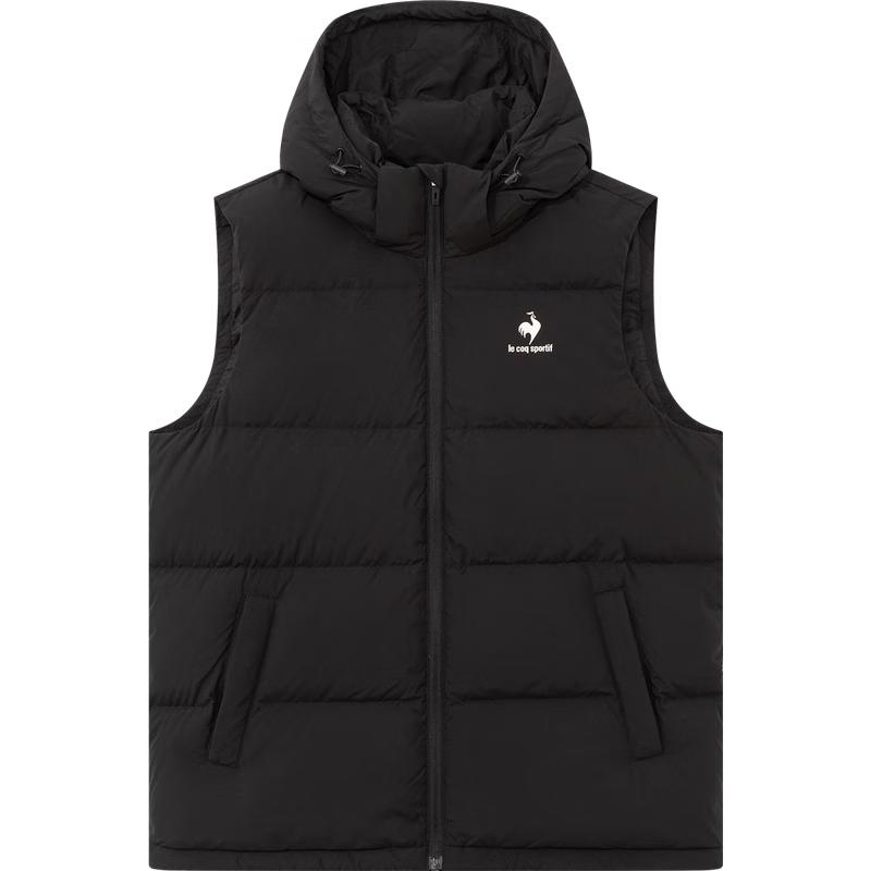 Le Coq Sportif Унисекс Легкий Пуховый Жилет с Капюшоном