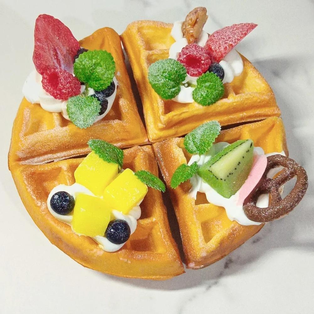 Simulation Fruit Cake Bread Model Fake Food Photo Props Artificial Cake Fake Ice Cream Cake Cake Shop Home Decor