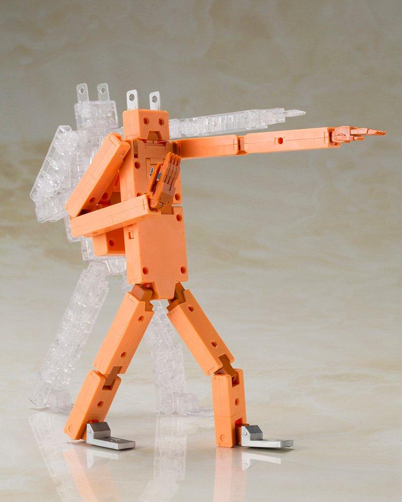 Frame Arms Girl COLOR Height 180mm NON Scale Plastic Model Charging-kun HRESVELGR&CLEAR Ver. Approx.