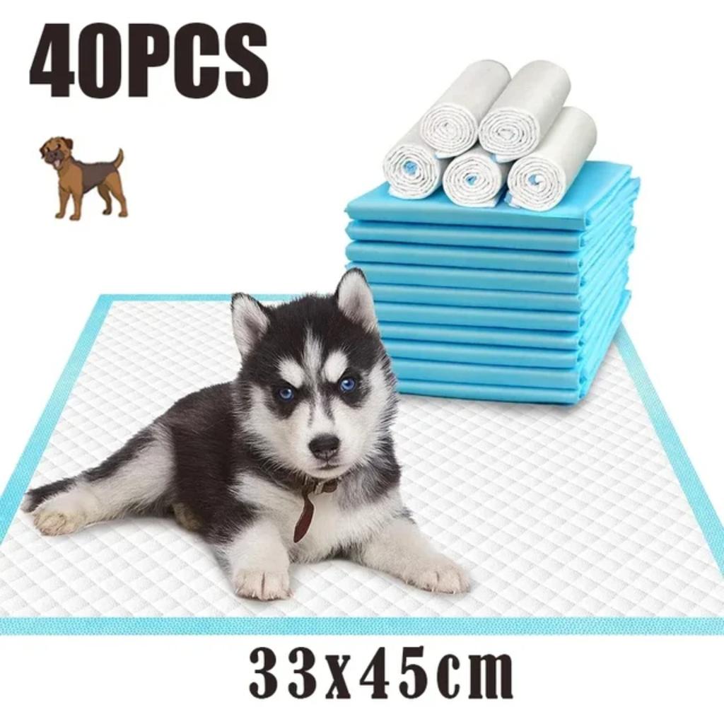 New Super Absorbent Healthy Disposable Pet Diaper Mat for Cats and Dogs - 120Pcs Training Pee Pads with Quick-dry Surface for Do