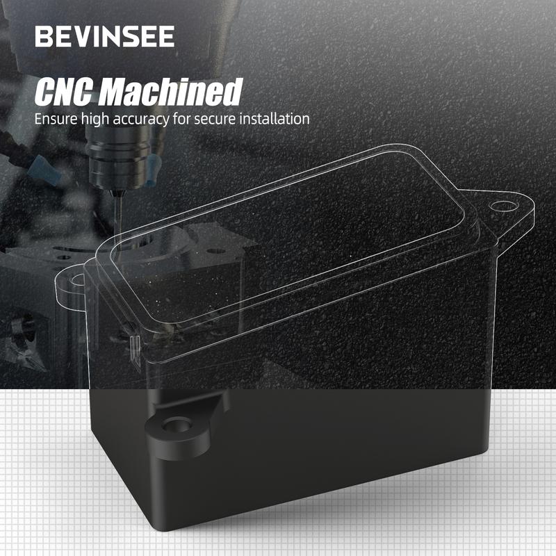 BEVINSEE Cubby Insert - Blank Button Replacement, for Nissan 370Z 2009-2020, Car Interior Accessories