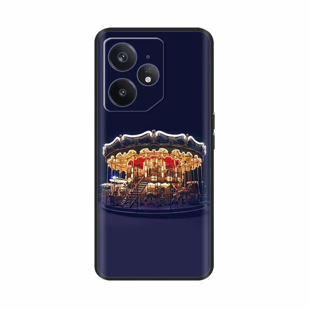 Для Realme Neo 7 Чехол Цветок Птица Мягкий Силикон ТПУ Чехол для Телефона Funda Для Realme Neo7 Чехол Realmi Neo 7 Coque Сумки для Телефона Чехлы