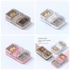 Pill Storage Accessories Mini Pill Box Medicine Pill Storage Container Mini Pill Cutter   Unisex