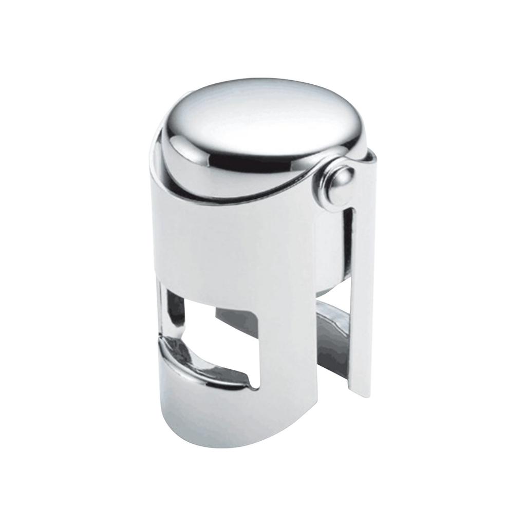 (2 шт.) Высококачественные пробки для шампанского - Премиальные многоразовые пробки для бутылок шампанского из нержавеющей стали с фиксирующим зажимом