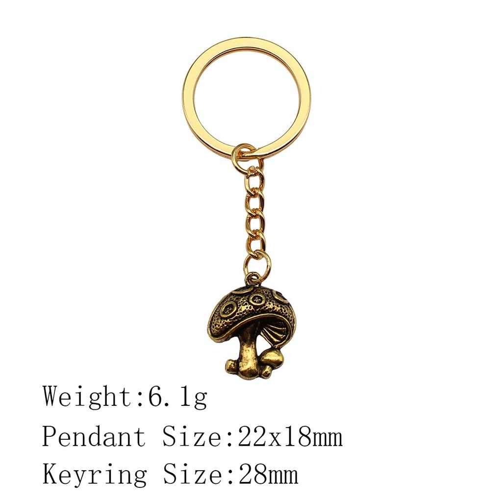 Брелок ко Дню Отца Автомобильный Грибной Ветвь Лист Брелок Дешевые Вещи Брелок Для Автомобиля