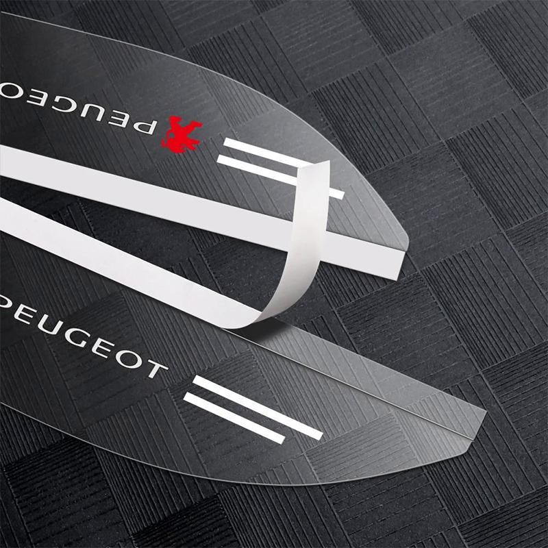 2Pcs Car Rearview Mirror Rain Eyebrow Deflector Guard For Peugeot 208 2008 308 3008 408 508 5008 4008 206 307 RCZ Expert Partner