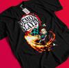 Demon Slayer Shirt Tanjiro Tshirt Nezuko T-Shirt Muzan Doma Tee Inosuke Zenitsu BB649