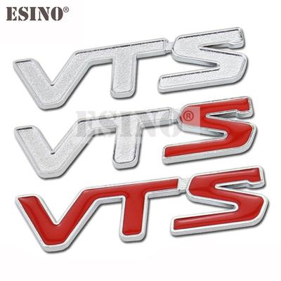 1 шт. Новый VTS Авто Стайлинг 3D Металл Хром Сплав Цинка Эмблема Значок Наклейка Декаль Эмблема Крыла Авто Аксессуар для VTS C2 C4 C5 C-Qurate