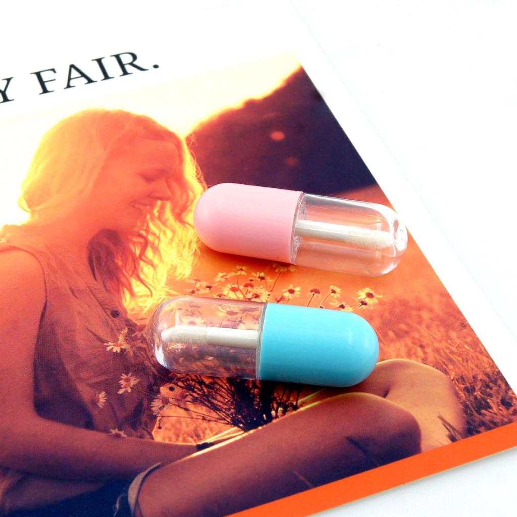 Mini Capsule Lip Glaze Tube Trial Pack – Empty Cosmetic Packaging