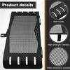 WF-Stainless Steel Motorcycle Radiator Grille Guard Protector Cover Water Cooler Protection For Honda Cb1100 2013-2018