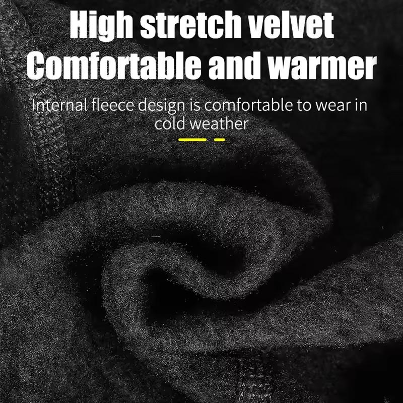 Outdoor Motorcycle Riding One-piece Hat Men Balaclava Warm Windproof Hat Breathable Sport Running Mask Headscarf Scarf Accessory