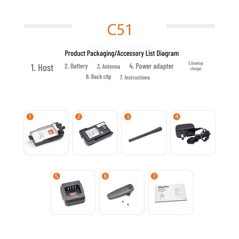 Motorola EVX-C51-G6-4 Portable Digital Walkie-Talkie (CN version)