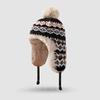 Traditional Style Knitted Hat For Women With Ear Protection And Neck Guard For Winter Cold Weather
