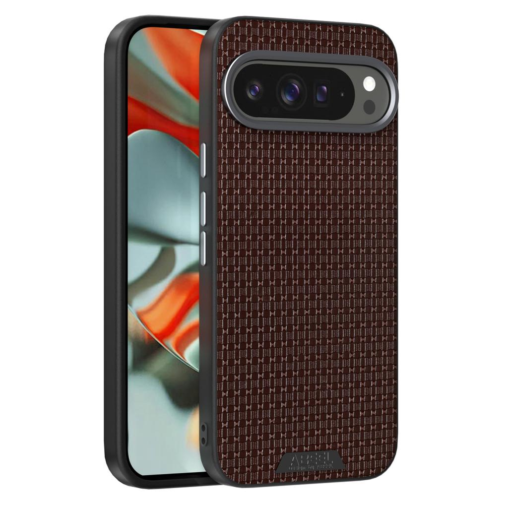 ABEEL For Google Pixel 9 Pro/Pixel 9 Case Compatible with MagSafe Textured Micro-Embossing Back Cover