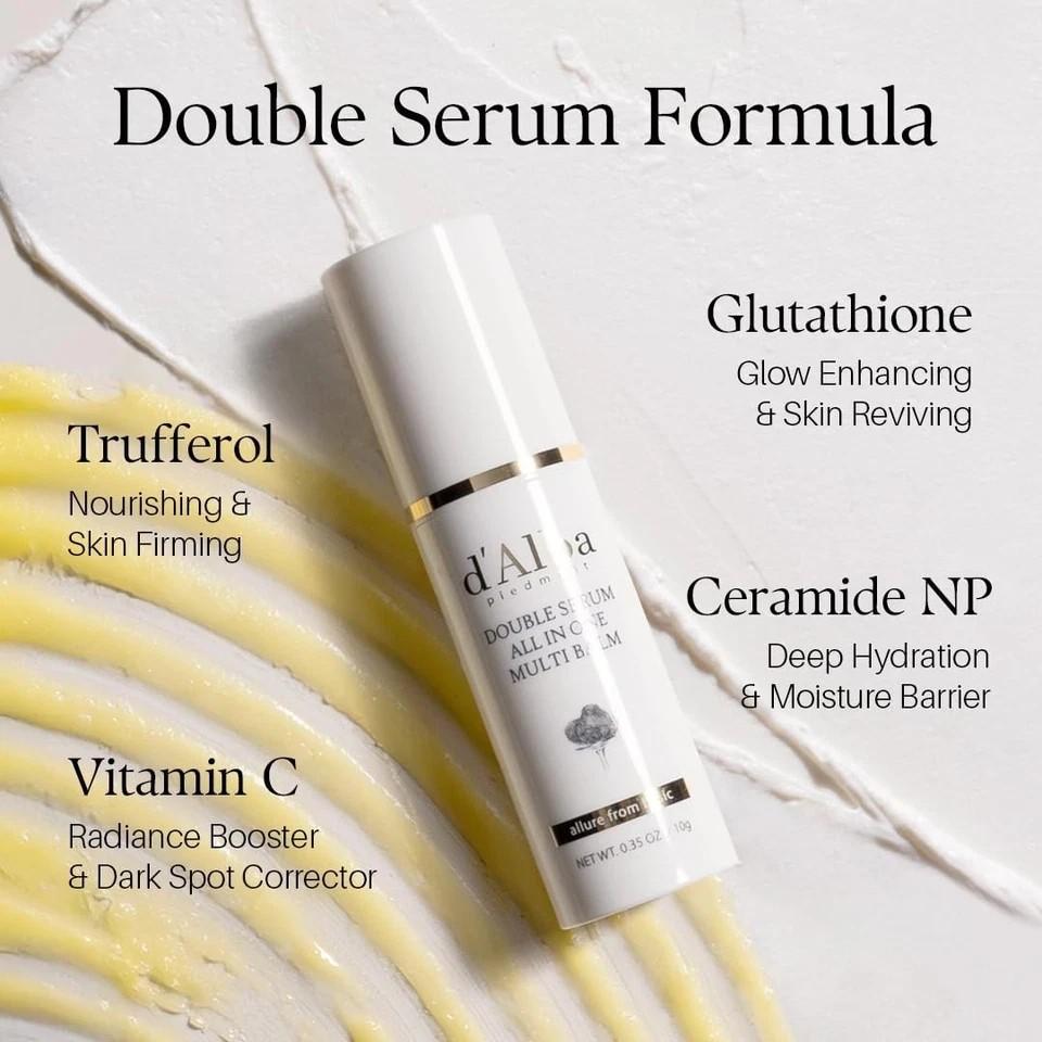 d'Alba Piedmont Italian White Truffle Double Serum All-in-one Multi Balm (10gm)