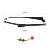 Practical Hand Wiper UTV Windshield Windscreen Wiper Windscreen Wiper Parts Car Accessories Windscreen Wiper 350mm 450mm