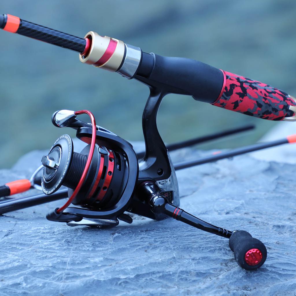 SOUGAYILANG Удочка Спиннинговая удочка Портативная сверхлегкая удочка Углеродная удочка для пресноводной морской рыбалки Снасти