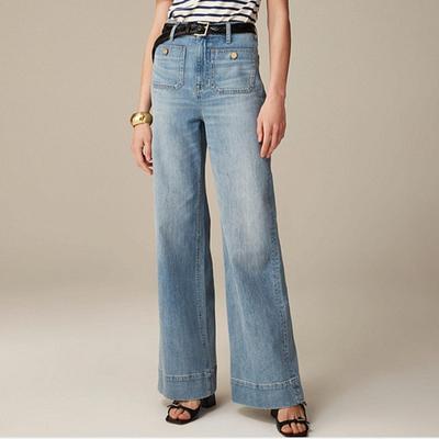 Модные винтажные однотонные джинсы больших размеров для женщин с высокой талией, прямые повседневные джинсовые брюки, женские брюки, элегантные уличные простые офисные женские джинсы 24720