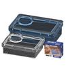 Reptile Lizards Geckos Feeding Bowls Prevent Tenebrio Molitor and Blaptica Dubia Transparent Trough Feeder Anti Overturning