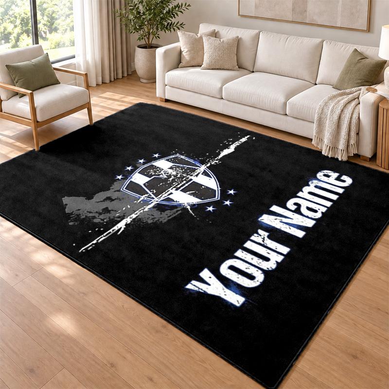 Club de Futboll Monterrey ICON Custom Name Personalized Rug Non‑Slip Doormat Floor Carpet Housewarming Birthday Gift for Family Friends