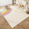 Upgraded Material Children's Cartoon Carpet Home Living Room Bedroom Bedside Blanket Baby Play Reading Area Climbing Mat