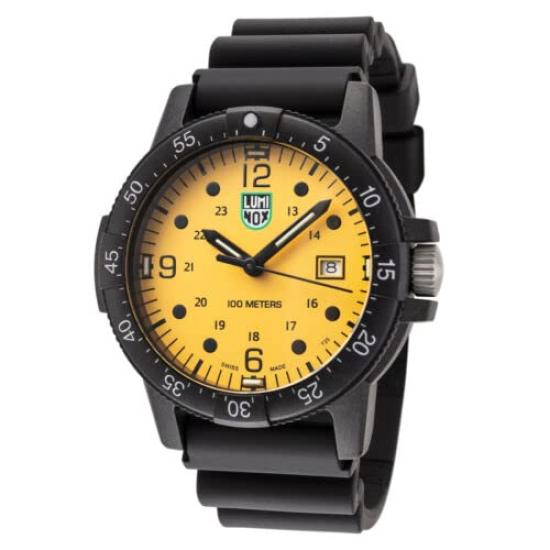 Luminox Sea Bass Carbonox Желтый 44 мм Swiss Made X2.2005 Часы, [Б/у]