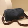 Men's Crossbody Bag Shoulder Messenger Bag Casual Simple Design Solid Crossbody Bag for Men Sling Shoulder Bag Pack